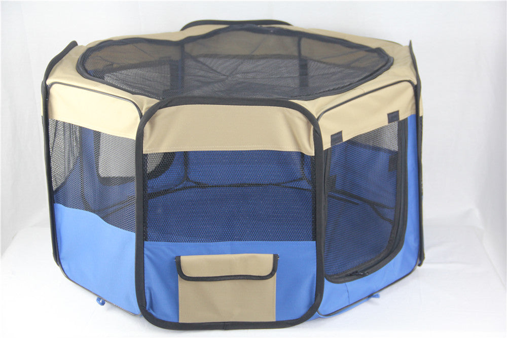 YES4PETS - Small Soft Playpen for Dog, Cat & Rabbit - Pet Servo