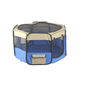 YES4PETS - Medium Soft Pet Playpen Tent for Pets - Pet Servo