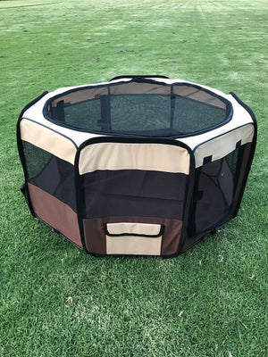 YES4PETS - Medium Soft Pet Playpen Tent for Pets - Pet Servo