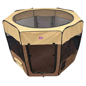 YES4PETS - 75cm Foldable Soft Pet Playpen Enclosure - Pet Servo