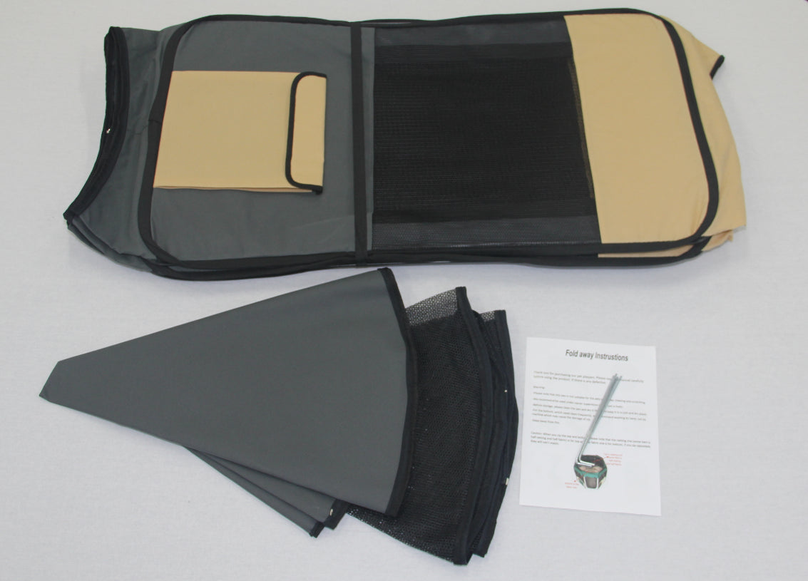 YES4PETS - 98cm XL Foldable Soft Pet Playpen Cage - Pet Servo