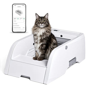 Shop Advwin Self Cleaning Cat Litter Box with App Control at Pet Servo