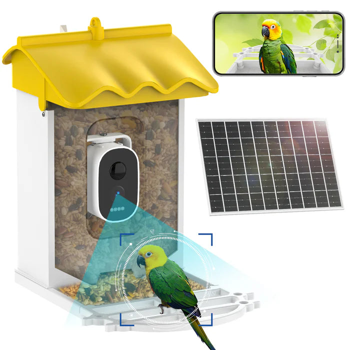 Shop Advwin Smart Bird Feeder with Camera AI Recognition at Pet Servo