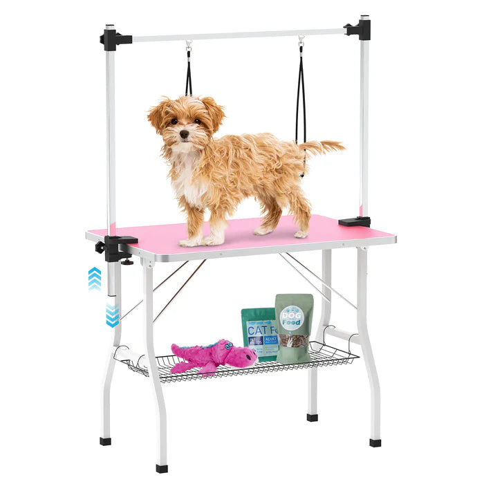 Shop best Advwin Pet Bath Grooming Table Pink at Pet Servo