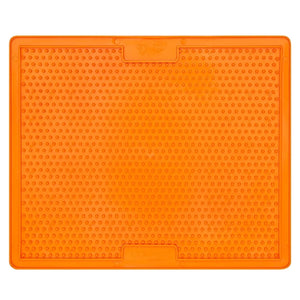 LickiMat - XL Soother Orange - petservo