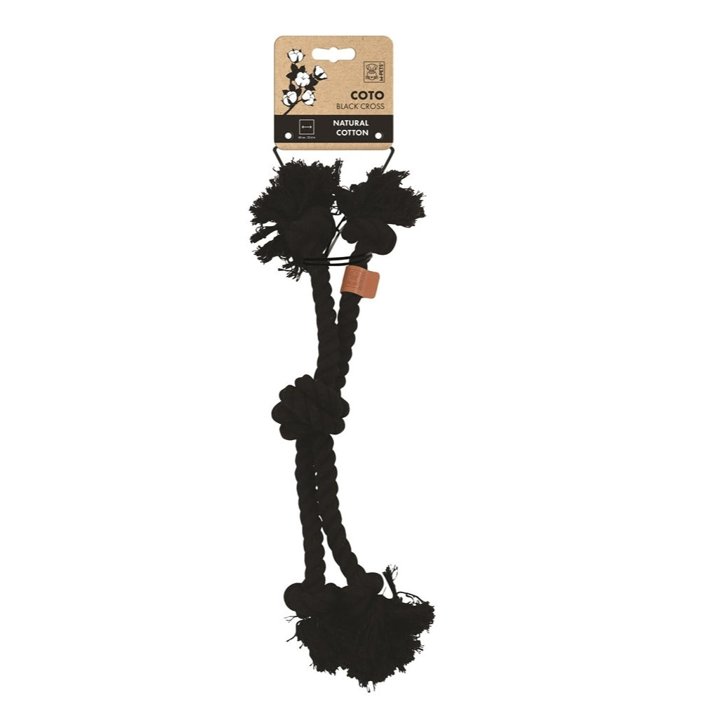 M-PETS - COTO Eco rope dog toys Cross 60cm - petservo