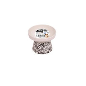 M-PETS - URBANSTYLE TILT'D Raised Ceramic Bowl - petservo