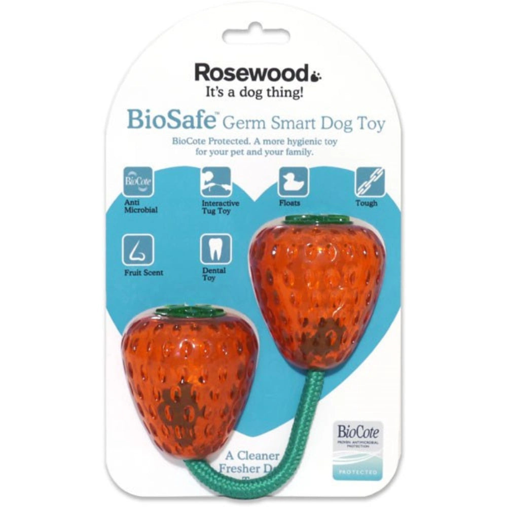 Rosewood - STRAWBERRY BIOSAFE TOY - Petservo