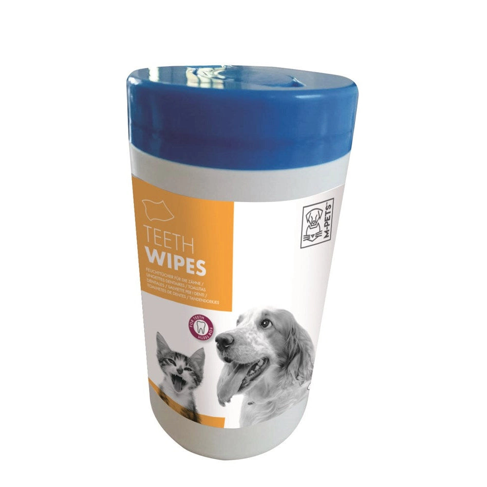 M-PETS - TEETH Wipes - petservo