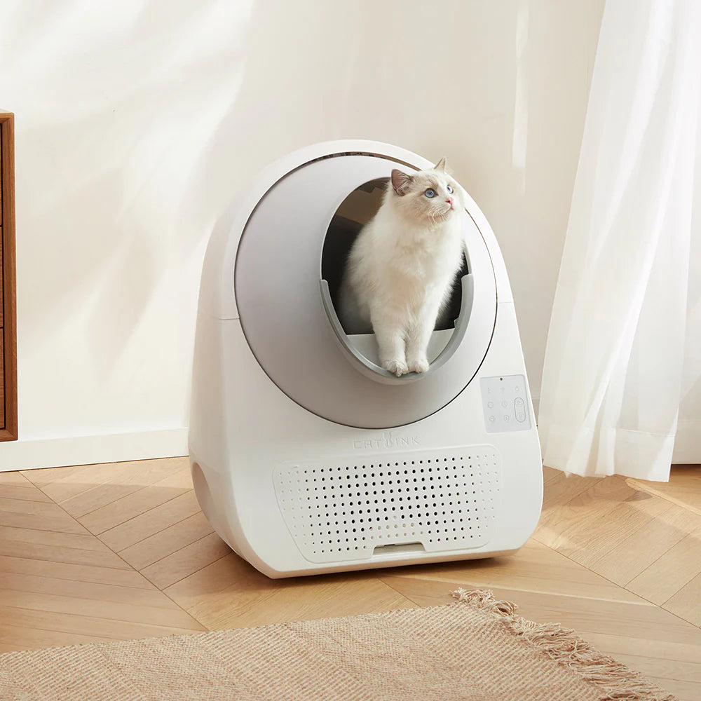 CATLINK - SCOOPER Self-Clean Smart Cat Litter Box – Standard Pro – White