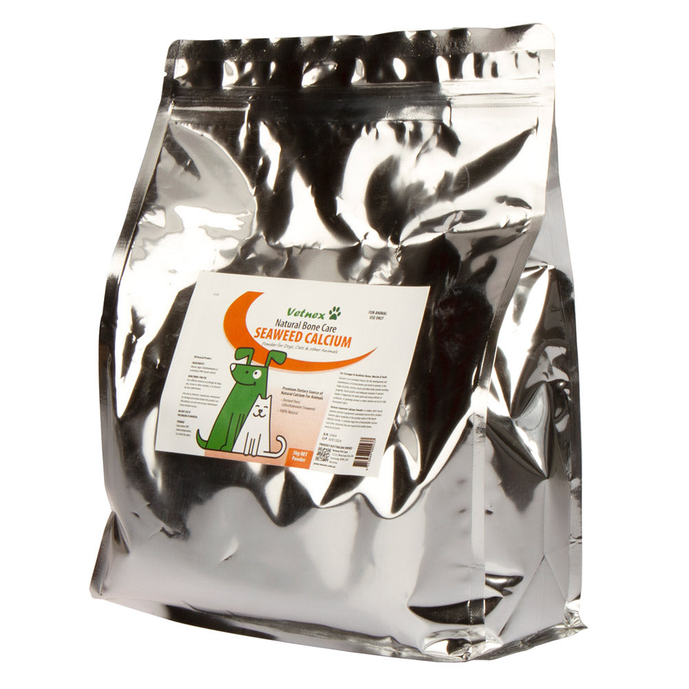 Vetnex - Seaweed Calcium Natural Bone Care Powder for Dogs, Cats & other Animal