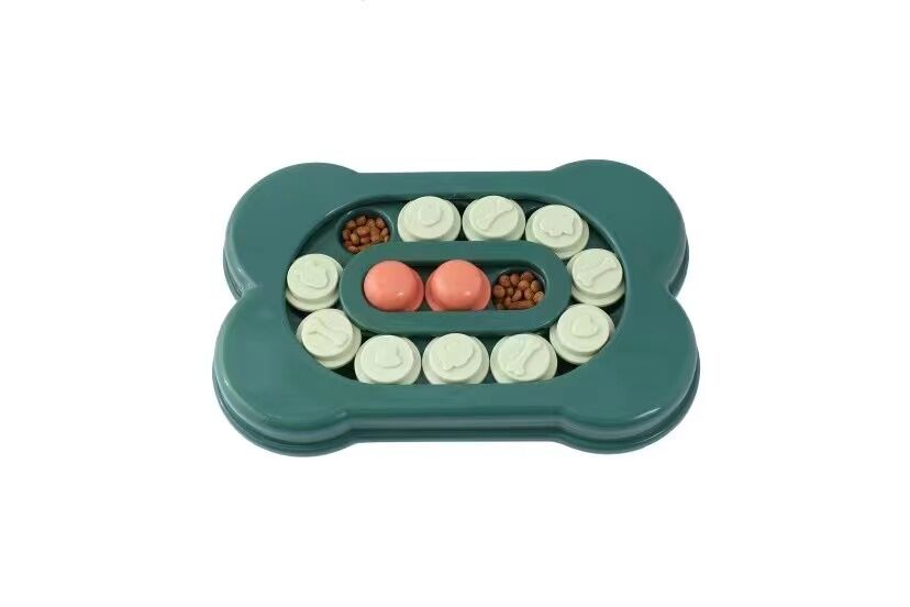 YES4PETS - Dog Interactive Bone Treat Toy – Fun Smart Game - Pet Servo