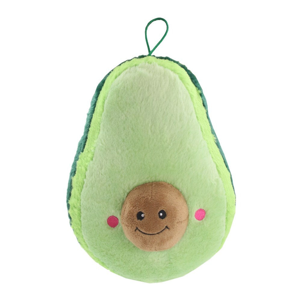 YES4PETS - 2x Mega Avocado Plush Dog Toys - Petservo