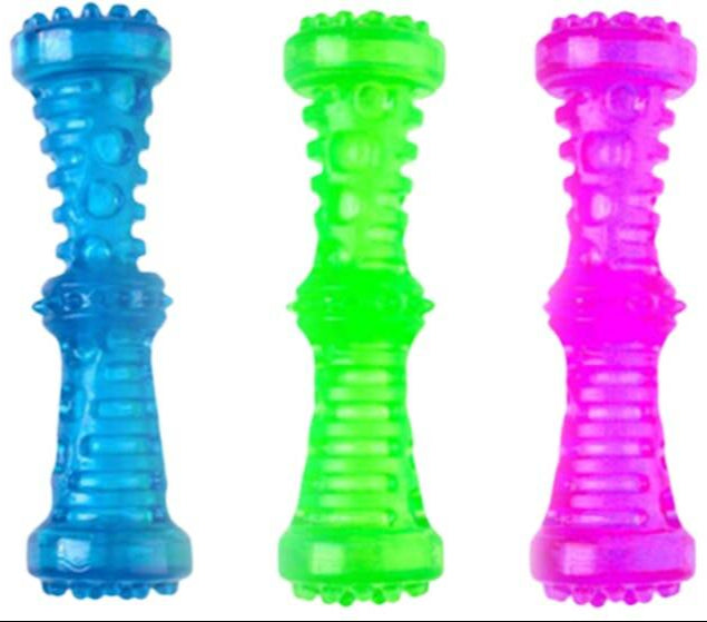 YES4PETS - 3x Puppy Squeaky Fetch Sticks 18cm - Petservo