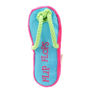 YES4PETS 2x Dog Puppy Flip-Flop Soft Dental Hygiene Chew Toy Petservo-2