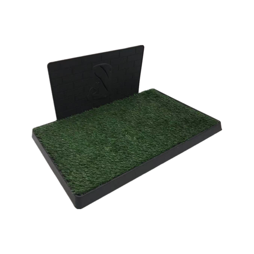 YES4PETS XL Indoor Dog Potty Training Mat with 3 Grass Pads - PetServo