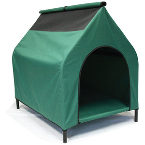 Yes4pets Waterproof Dog Kennel House - Greem X Large Indoor Outdoor - Petservo