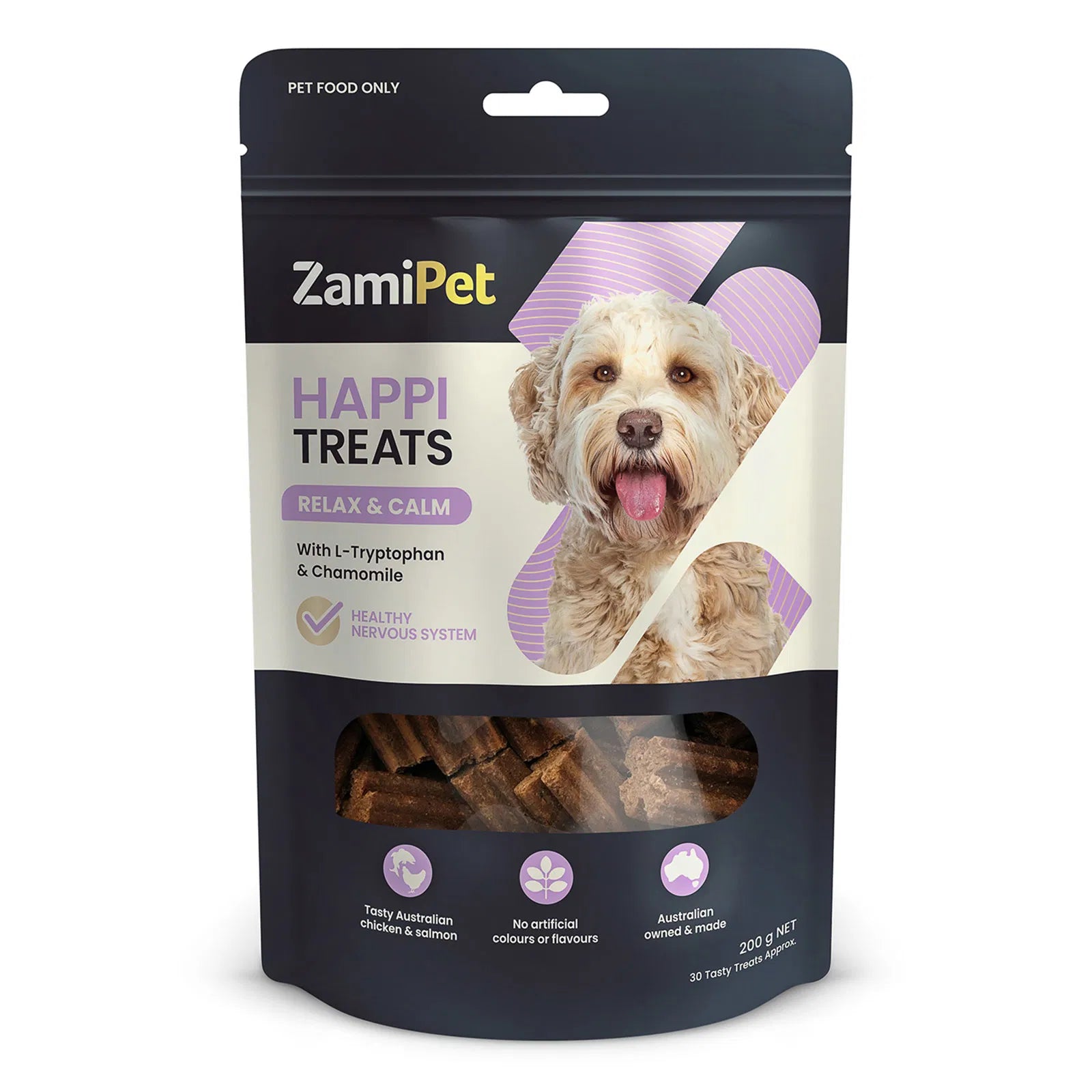 Buy ZamiPet HappiTreats Relax & Calm Dog Chews at Pet Servo
