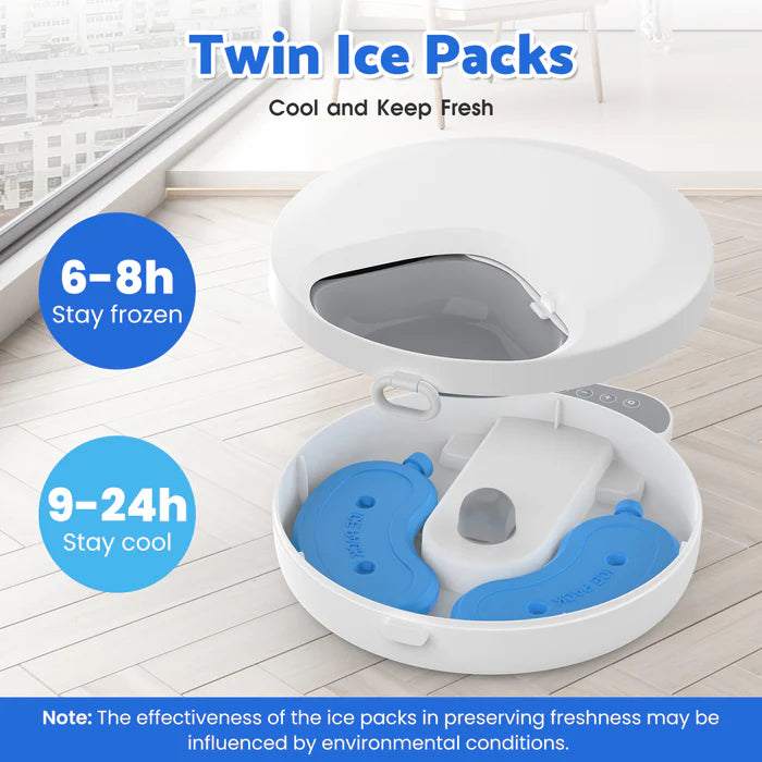 shop Advwin Automatic Cat Feeder Pet Food Dispenser at Pet Servo