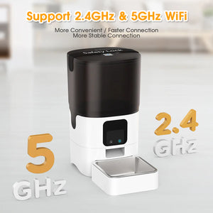 Advwin - 6L Automatic Pet Feeder 5G WiFi - petservo