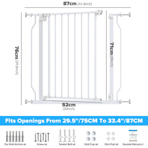 Advwin - Pet Safety Gate Auto Close - Pet Servo