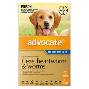 Buy Advocate For Dogs Over 25 Kg (Extra Large Dogs) Blue at Pet Servo