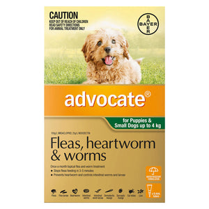 Buy Advocate For Dogs up to 4 kg (Small Dogs/Pups) Green at Pet Servo