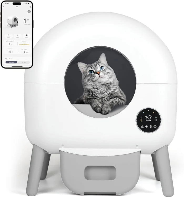 Advwin - Smart Cat Litter Box Automatic Self Cleaning