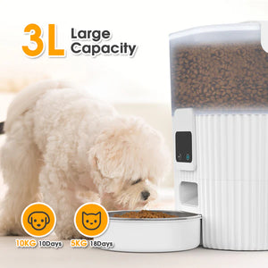 Advwin - 3L Automatic Pet Feeder WiFi APP - petservo