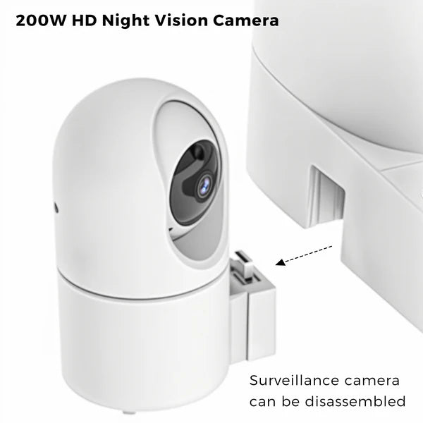 Advwin - Automatic Cat Feeder with 1080P HD Rotating Camera