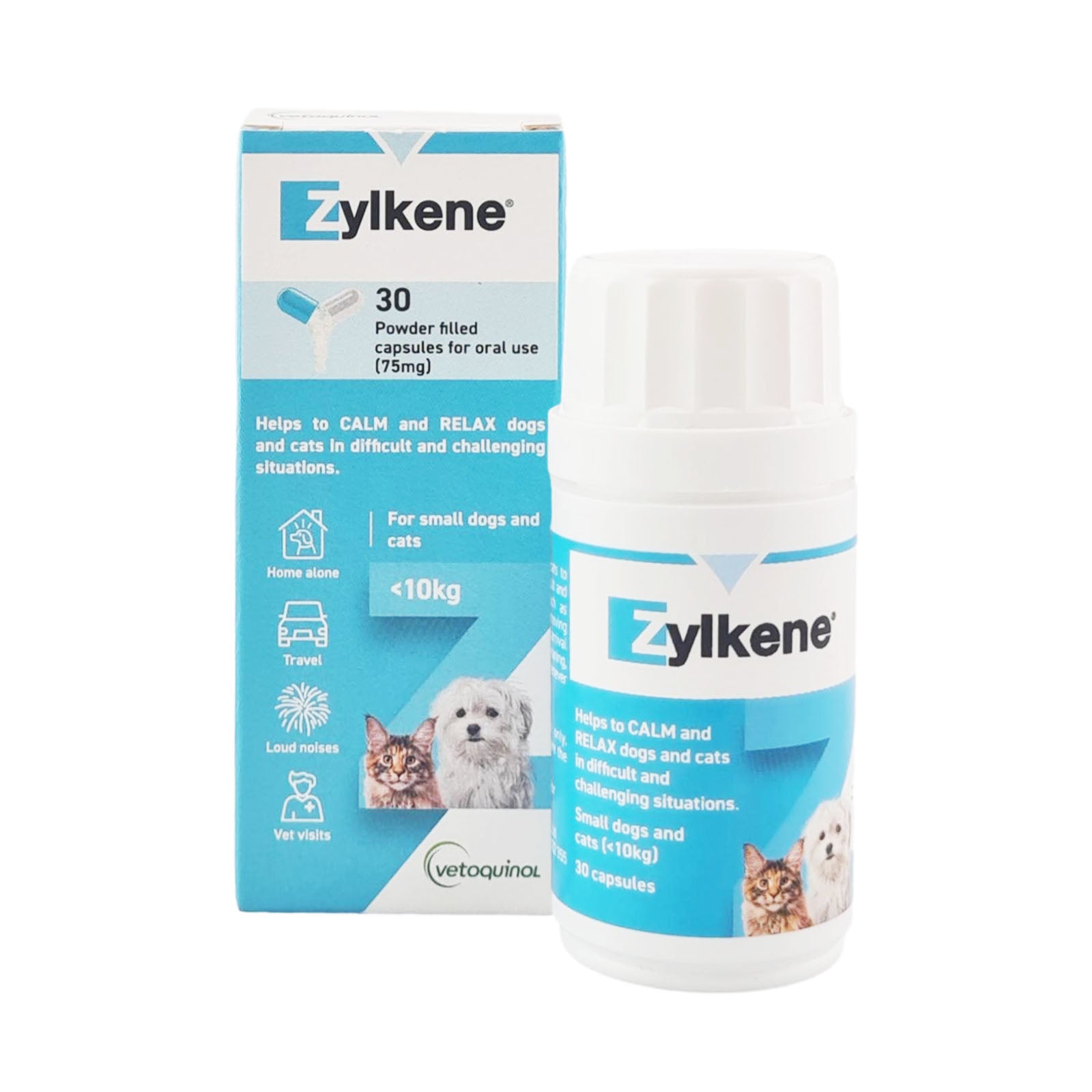 Zylkene - Nutritional Supplement For Dogs And Cats 75 Mg