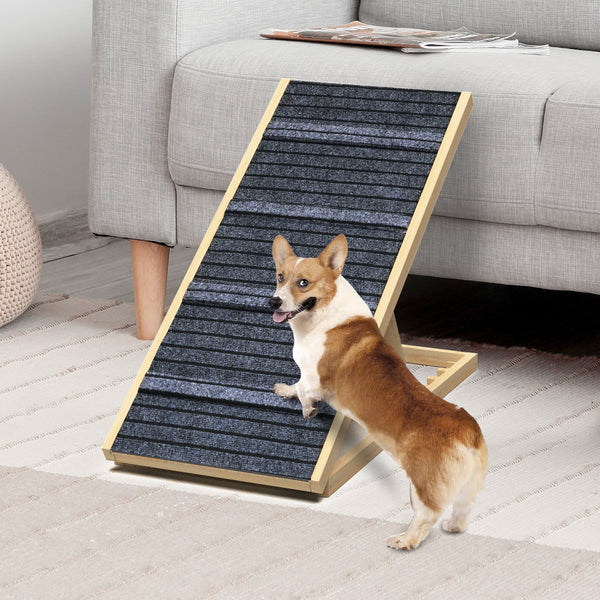 Advwin - Pet Ramp Dog Stairs 4 Level 100cm
