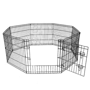 Advwin - Pet Playpen Dog Dence Exercise Pen 8 Panel 24 Inch - petservo