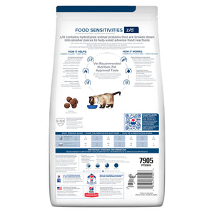 Dog food package with text and graphics on a white background at Pet Servo