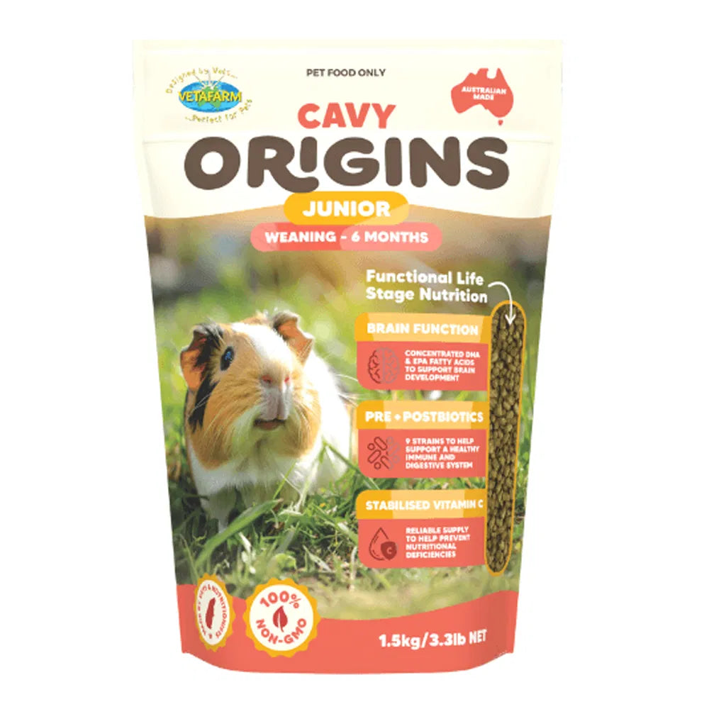 Vetafarm - Origins Cavy Junior Food