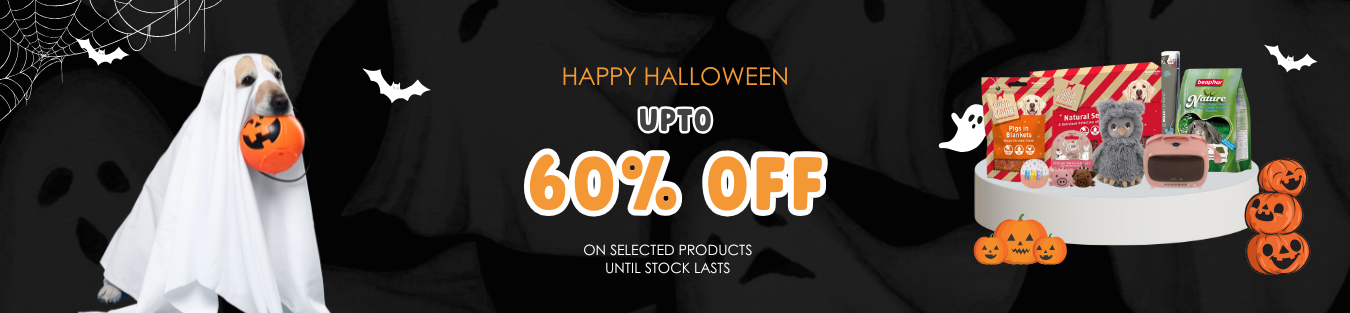 Hallowen Mega sale Banner - Pet Servo