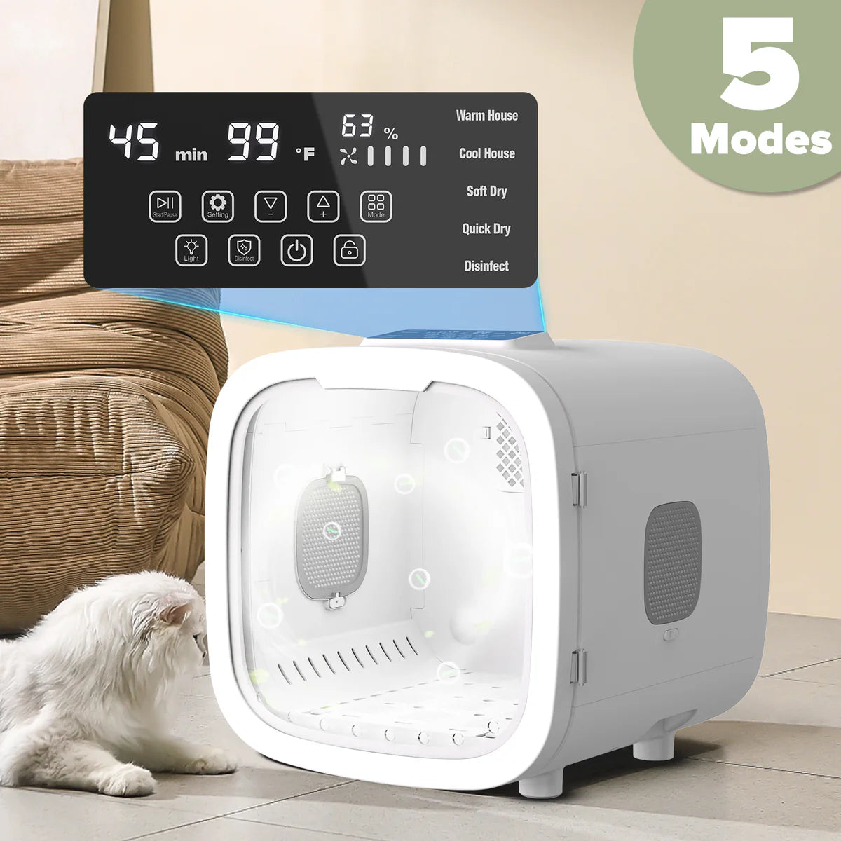 Advwin - Smart Pet Dryer Box Smart Temperature Control