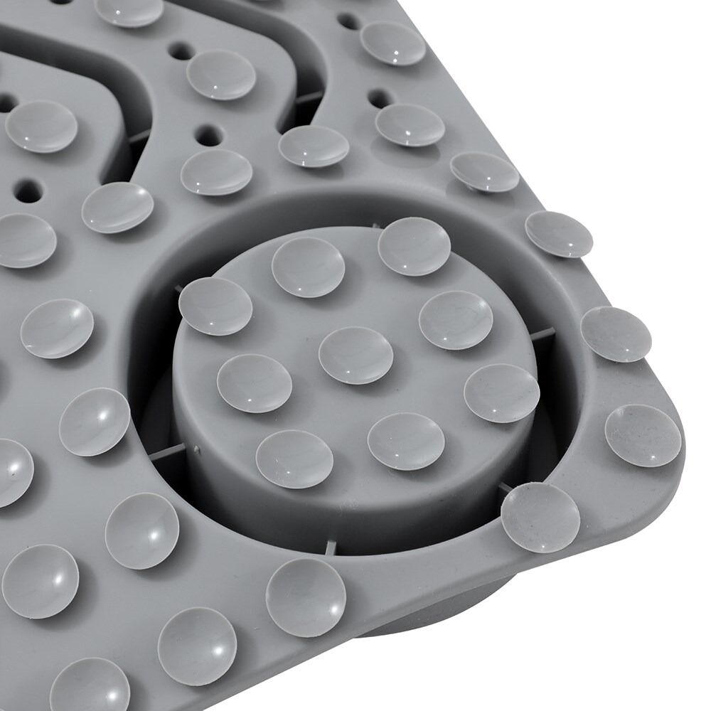 Gray textured mat with circular patterns on a white background at Pet Servo