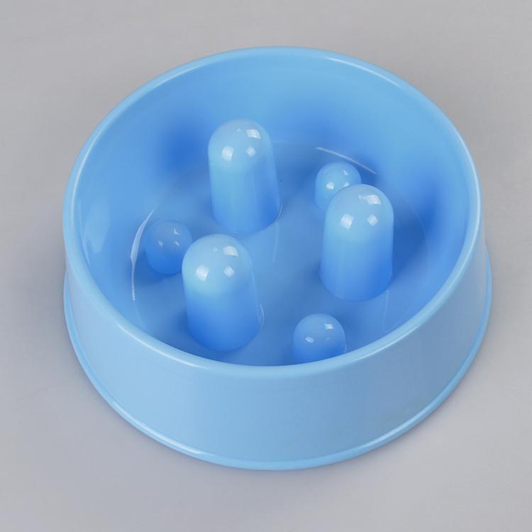 Blue silicone mold with spherical cavities on a gray background at Pet Servo