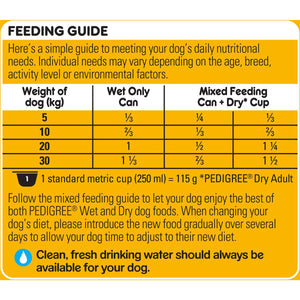 Pedigree - Pedigree Casserole With Chicken & Gravy Wet Dog Food Can 1.2kg - Petservo