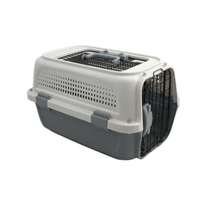Shop best YES4PETS Small Dog Cat Rabbit Crate Pet Carrier Parrot Cage Grey