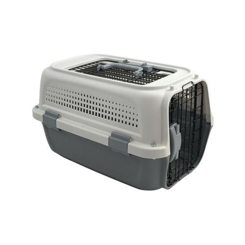 Shop best YES4PETS Small Dog Cat Rabbit Crate Pet Carrier Parrot Cage Grey