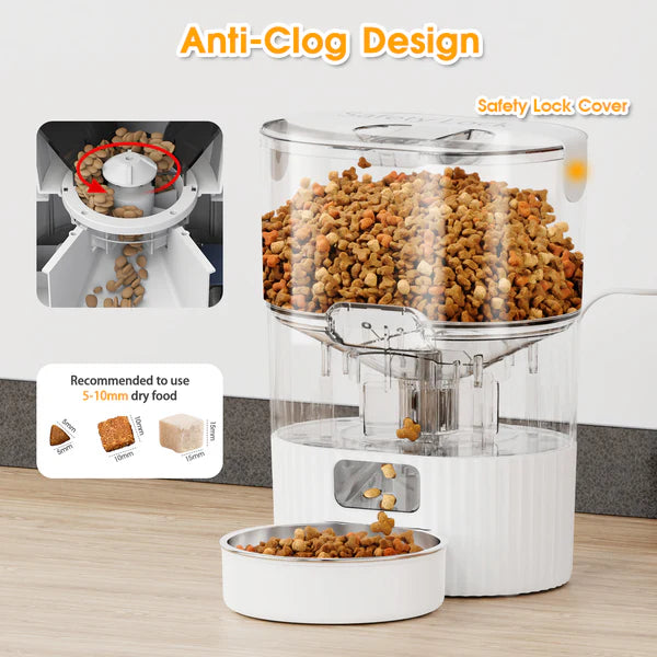 Advwin - 3L Automatic Pet Feeder WiFi APP - petservo