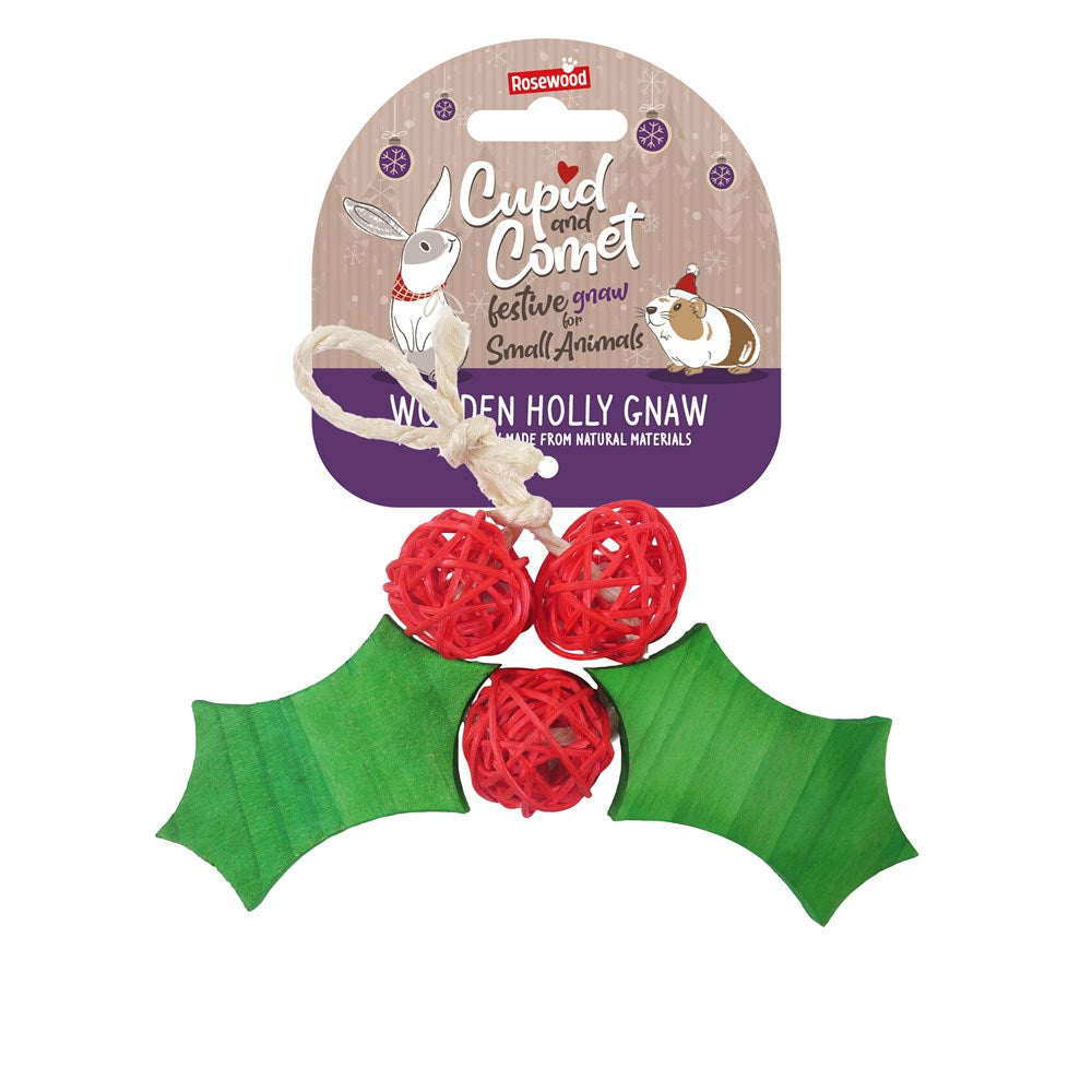 Rosewood - Wooden Holly Gnaw - Petservo