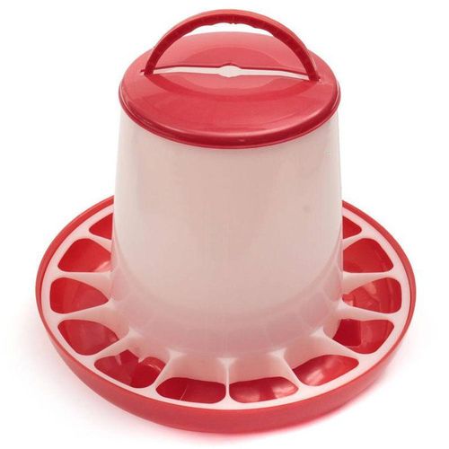 Rooster Farms - Plastic Poultry Chook Hen Feeding Seed Bucket - 1.5Kg ...