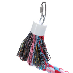 YES4PETS - 2x XL Spiral Rope Bird Toys for Parrots - Pet Servo