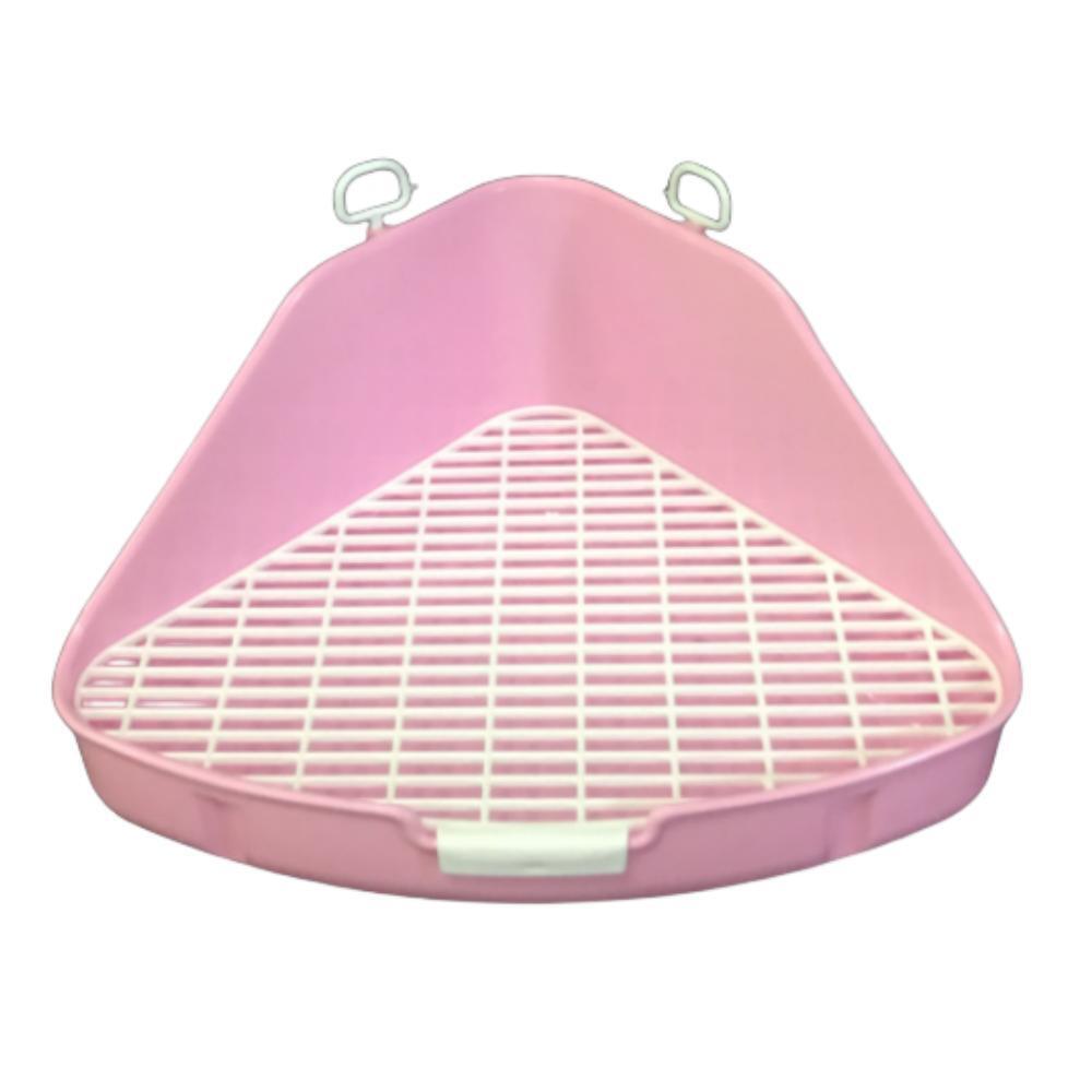 YES4PETS - 2X M Corner Pet Toilet Tray for Small Pets - Pet Servo