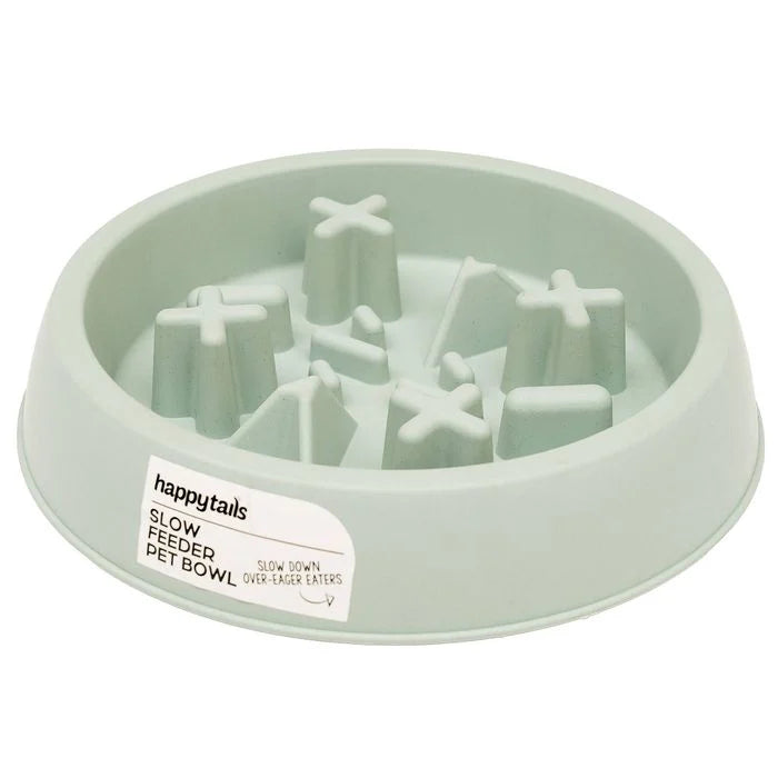 Buy Happy Tails 220 x 220 x 50mm Slow Feeder Bowl at Pet Servo