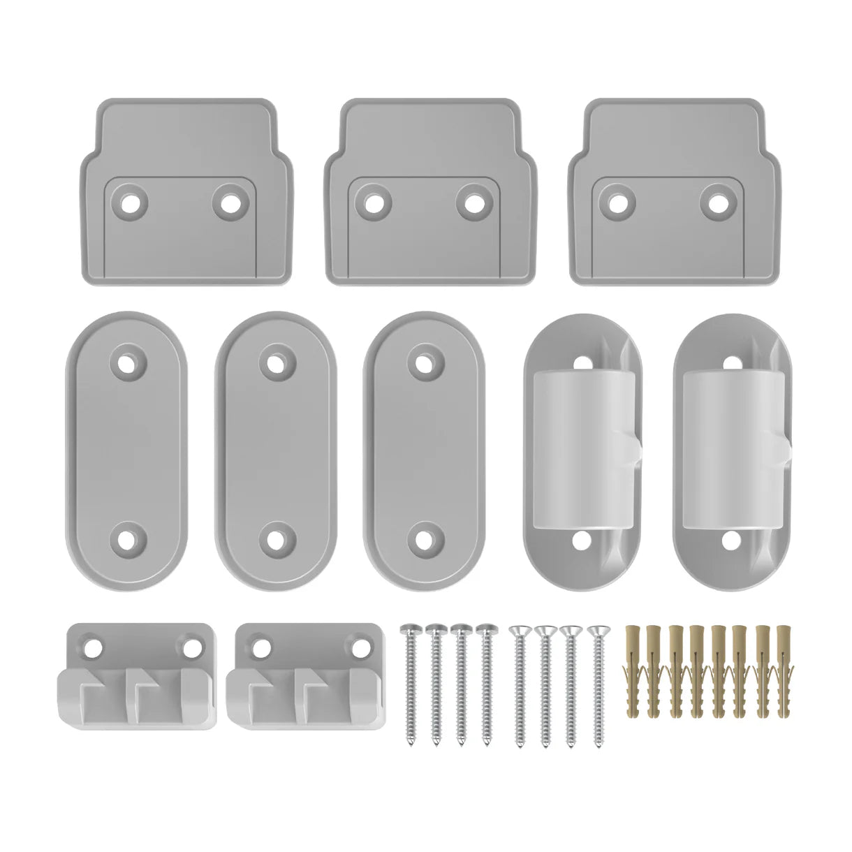 Hakuna Pets - Paw Proof Retractable Dog Gate - Mounting Kit