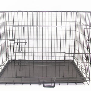 YES4PETS 36" Portable Foldable Pet Crate with Cover & Mat - PetServo